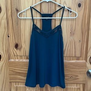 American Eagle Outfitters Blue Tank Top